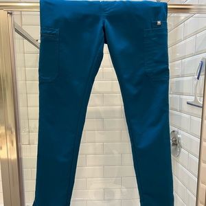 FIGS yola skinny pants blue